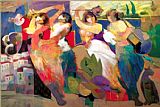 Hessam Abrishami Famous Paintings - Twilight Dance